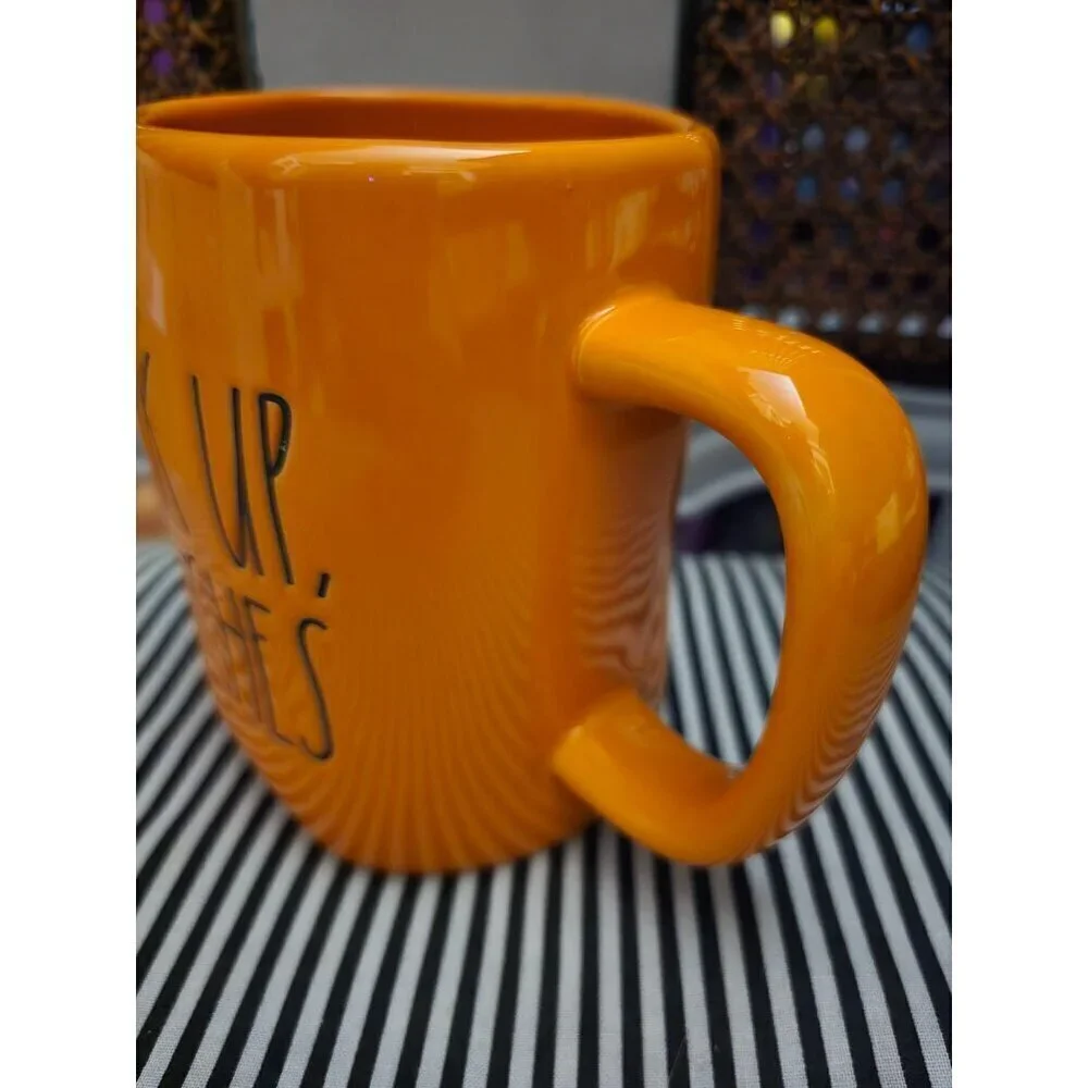 NWT Rae Dunn Artisan Drink Up Witches Halloween Coffee Mug Farmhouse